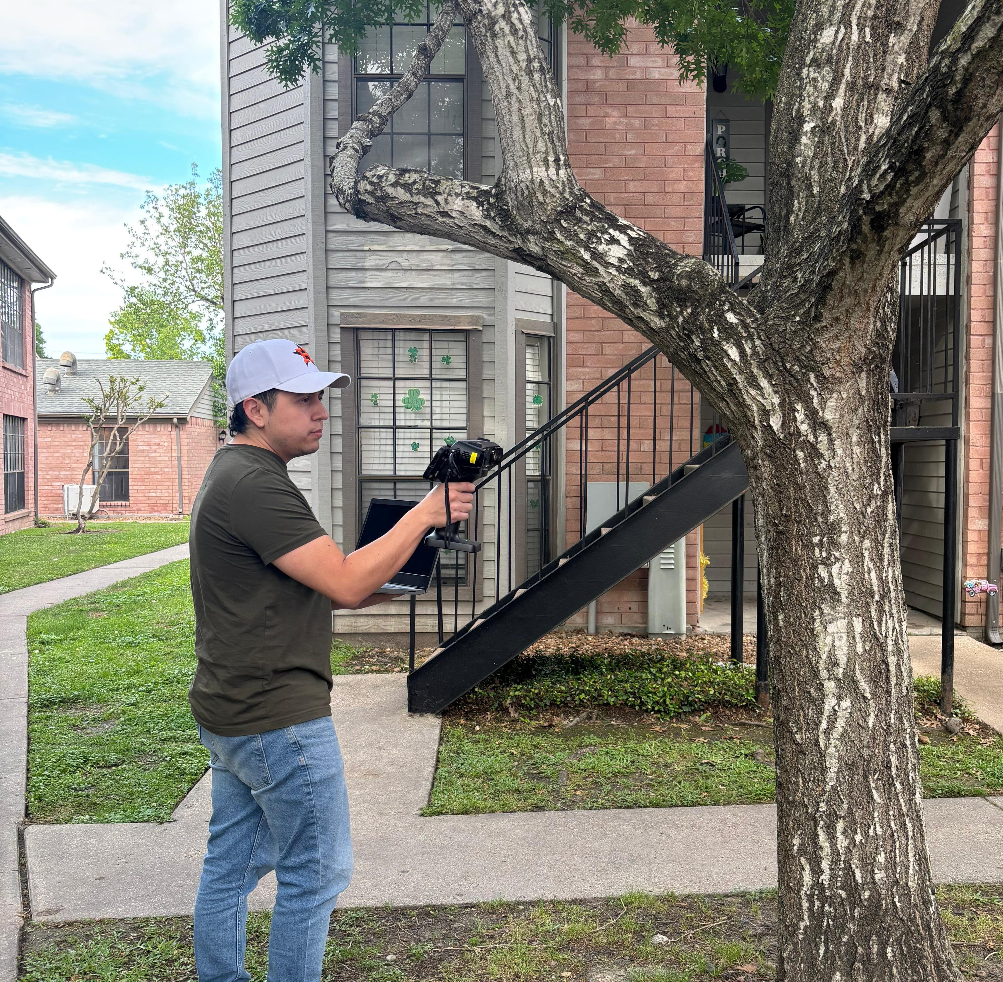 LiDAR scanning demonstration